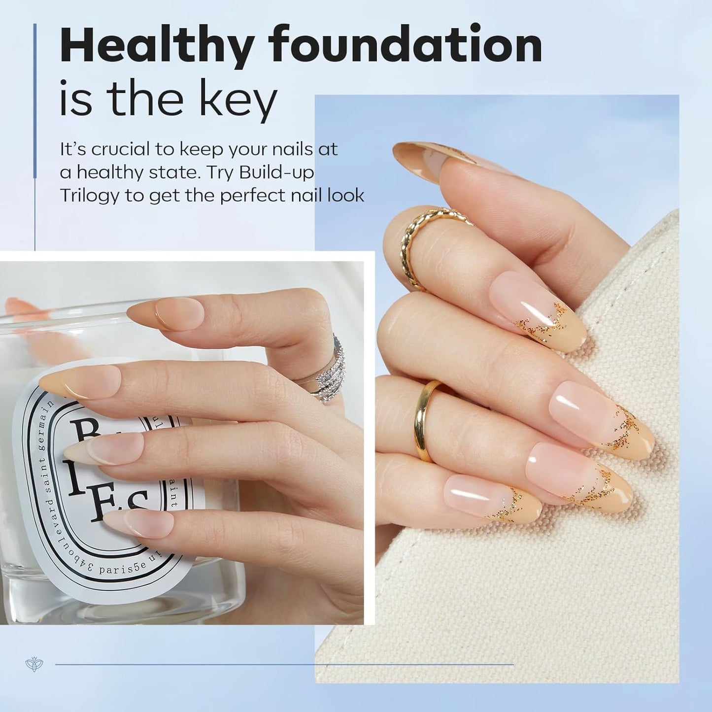 Nail Dehydrator and Primer & Builder Nail Gel, 3Pcs Prep Dehydrate & Bond Primer