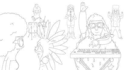 The Official Bob'S Burgers Coloring Book