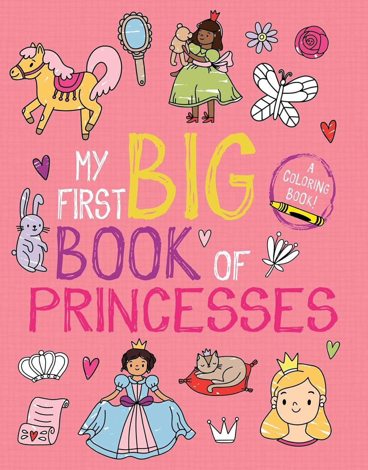 My First Big Book of Princesses (My First Big Book of Coloring)