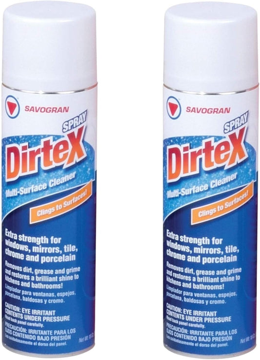 10761 Dirtex Spray Cleaner, 18-Ounce - 2 PACK