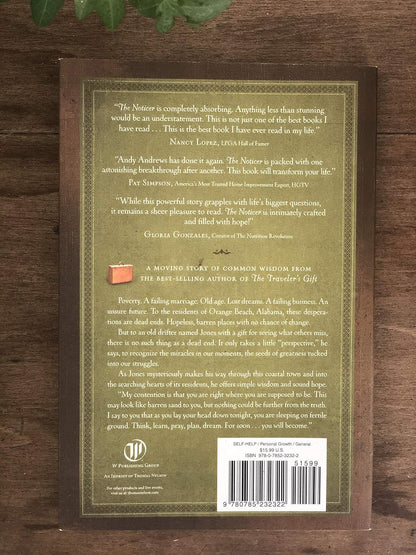 The Noticer: Sometimes, All a Person Needs Is a Little Perspective