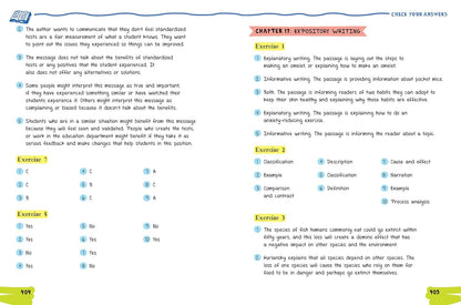 The Big Fat Middle School English Language Arts Workbook: 100+ ELA Practice Exer