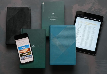 NLT Student Life Application Study Bible, Filament Enabled (Softcover, Red Lette