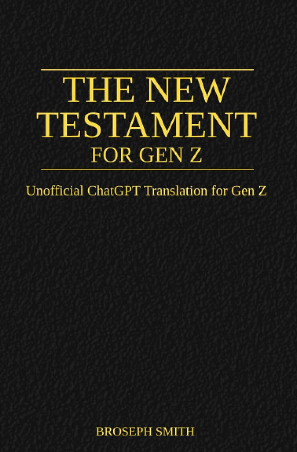 The New Testament for Gen Z