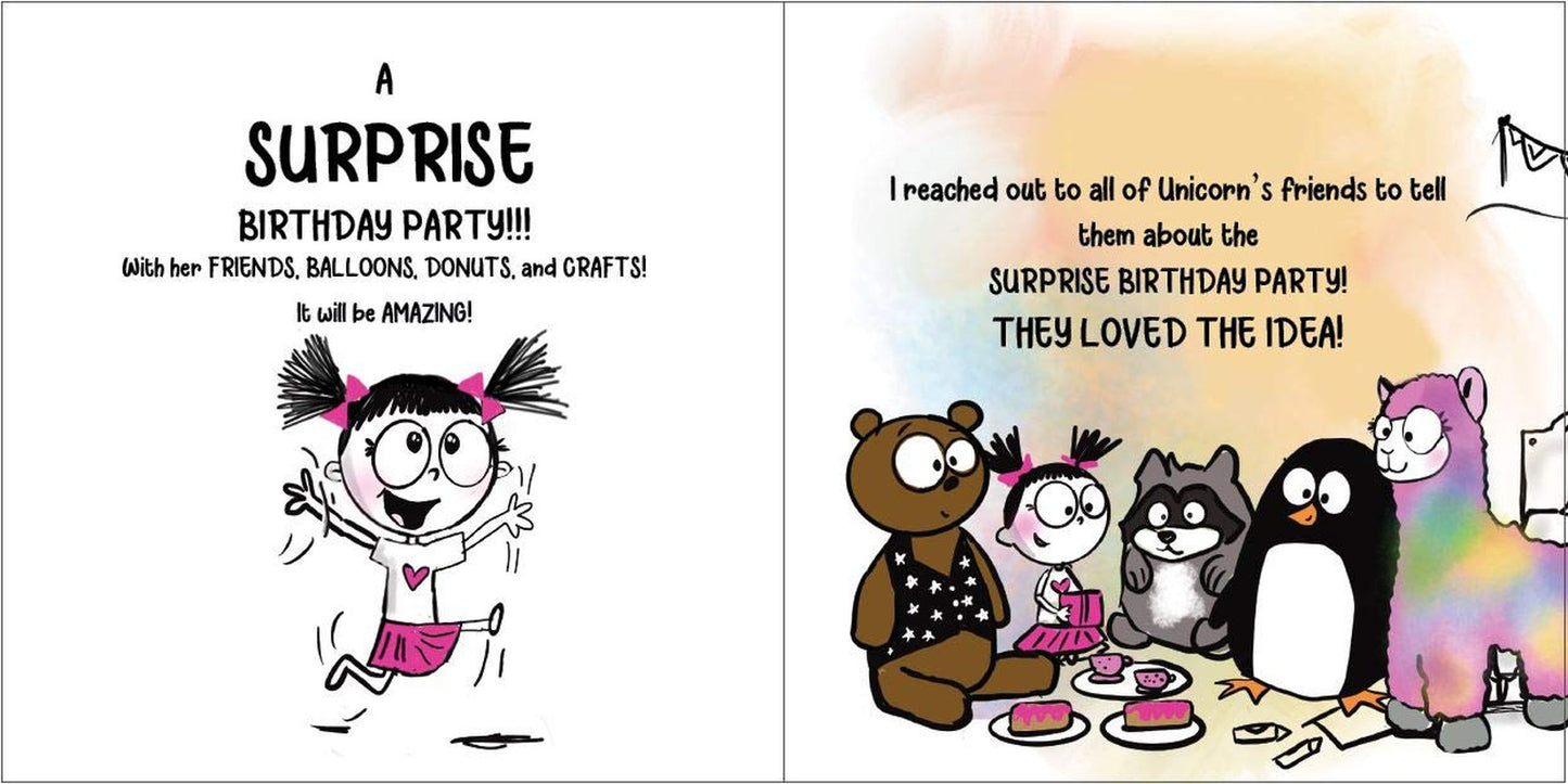 Never Let a Unicorn Crash a Party! (Funny Unicorn Picture Book Series for Ages 4