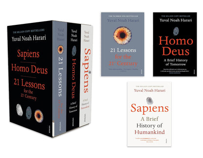 Yuval Noah Harari Box Set (Sapiens, Homo Deus, 21 Lessons for 21St Century) (Lea
