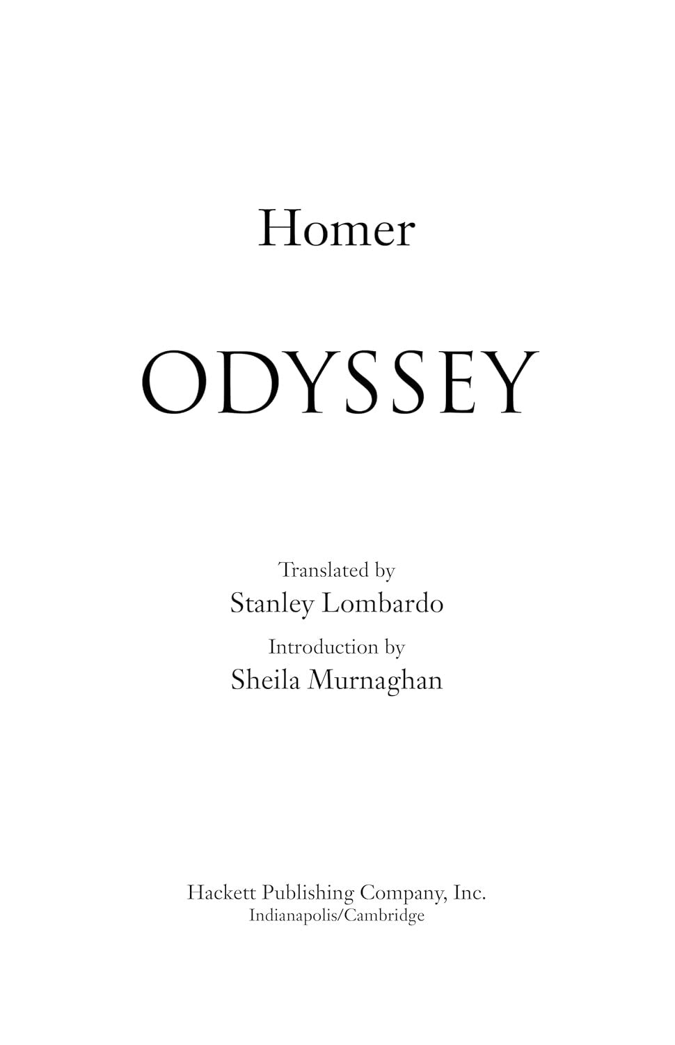 Odyssey Odyssey