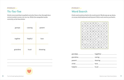 The 2Nd Grade Spelling Workbook: 95+ Games and Puzzles to Improve Spelling Skill