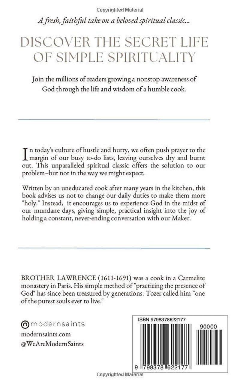 The Practice of the Presence of God: a Modern Translation