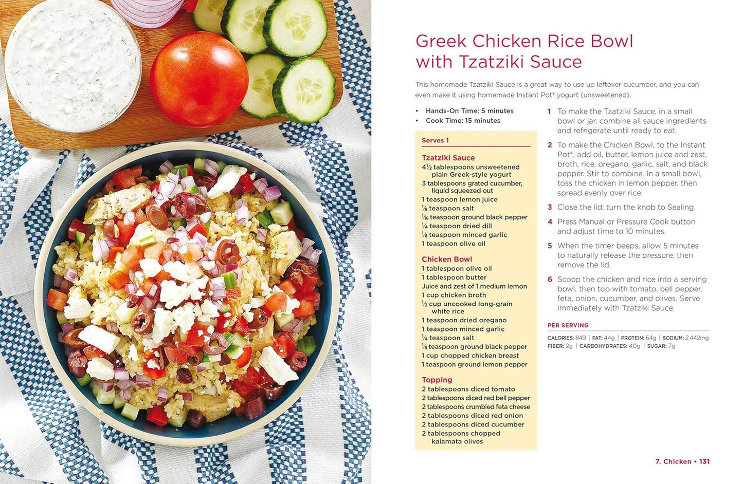 The "I Love My Instant Pot®" Cooking for One Recipe Book: from Chicken and Wild