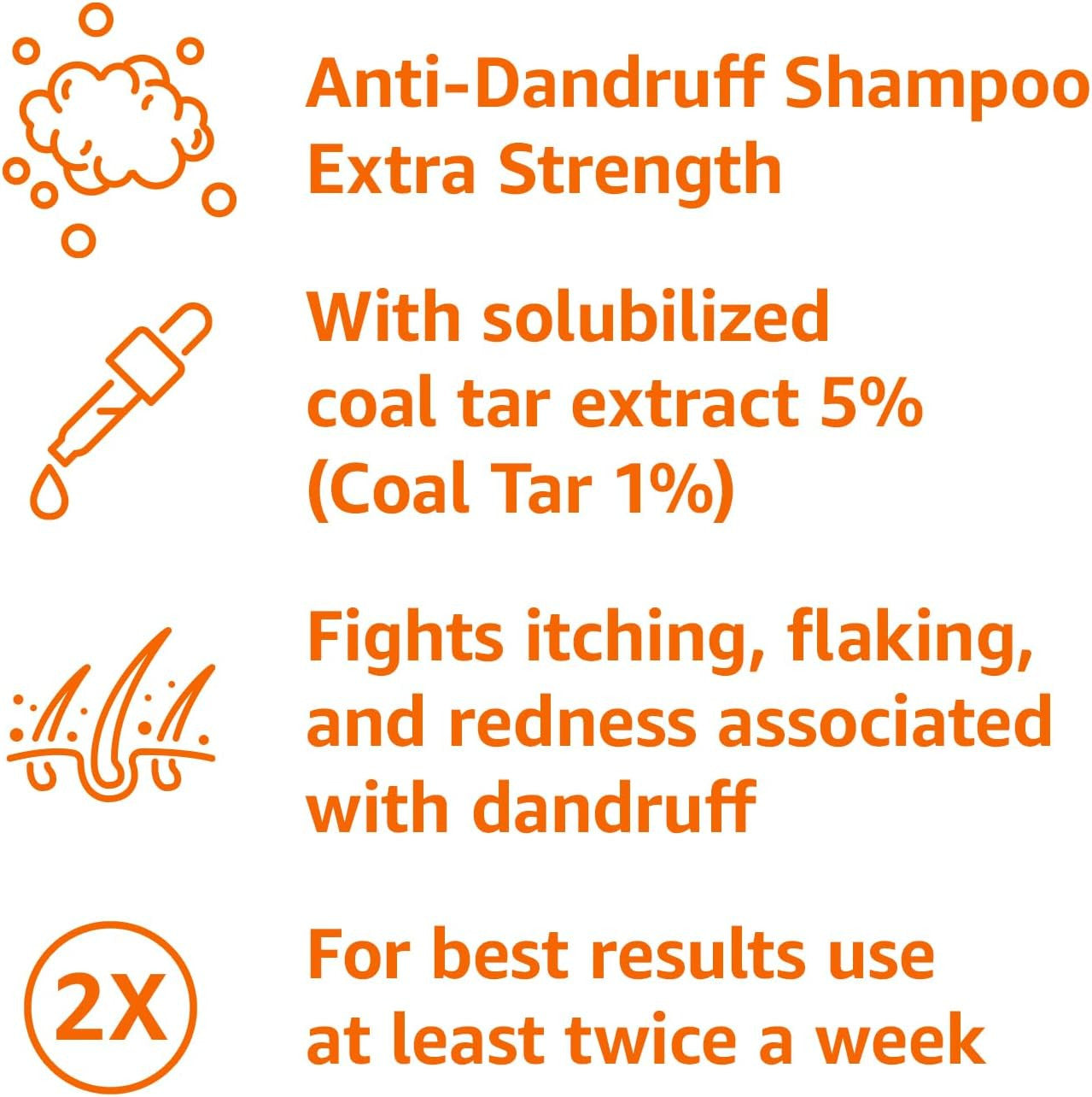 Therapeutic plus Coal Tar Anti-Dandruff Shampoo Extra Strength 1% Coal Tar, 6 Fl