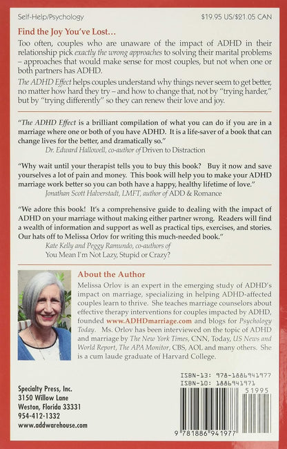 The ADHD Effect on Marriage: Understand and Rebuild Your Relationship in Six Ste