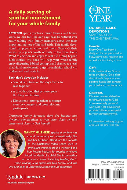 One Year of Dinner Table Devotions and Discussion Starters: a Daily Family Devot