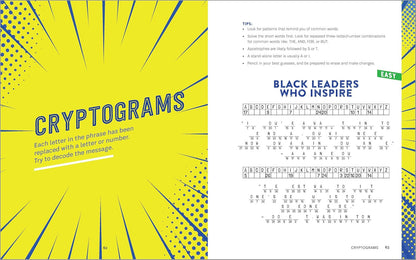 The Ultimate Activity Book for Teens: Crosswords, Cryptograms, Trivia, and More!