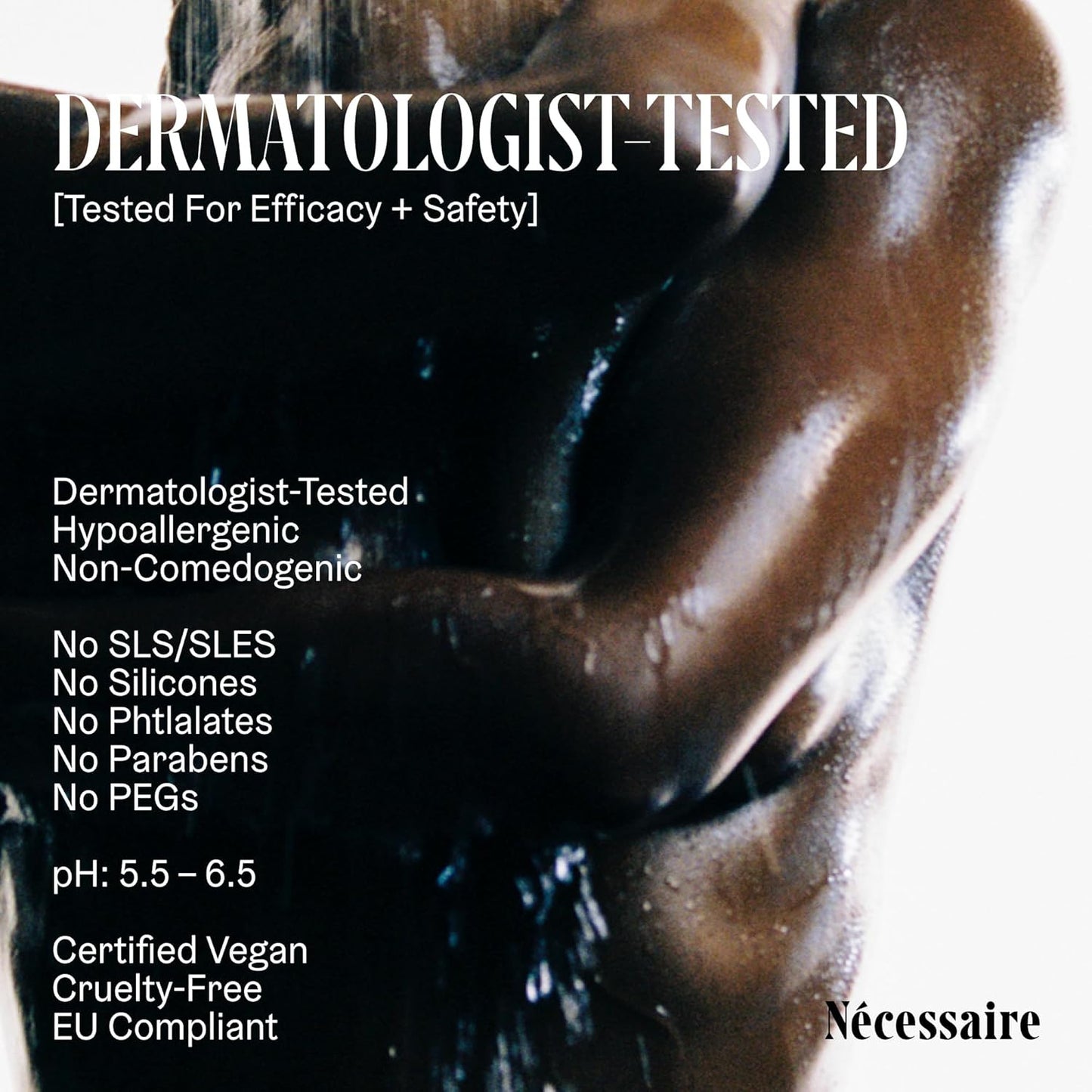 the Body Wash Santal - Natural Body Wash for Women & Men, Therapeutic Shower Gel