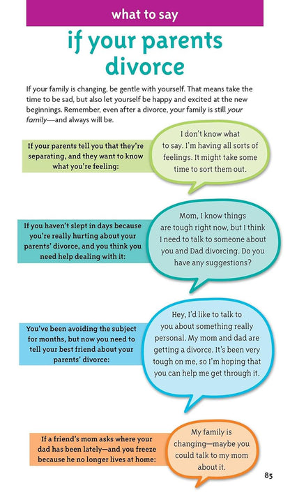 A Smart Girl'S Guide: Knowing What to Say: Finding the Words to Fit Any Situatio