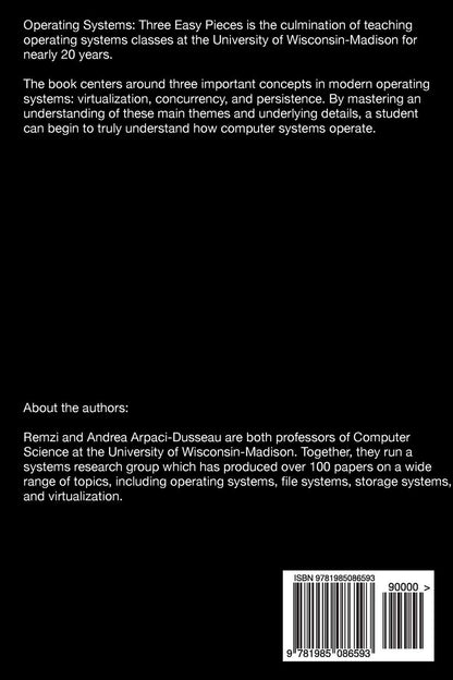 Operating Systems: Three Easy Pieces