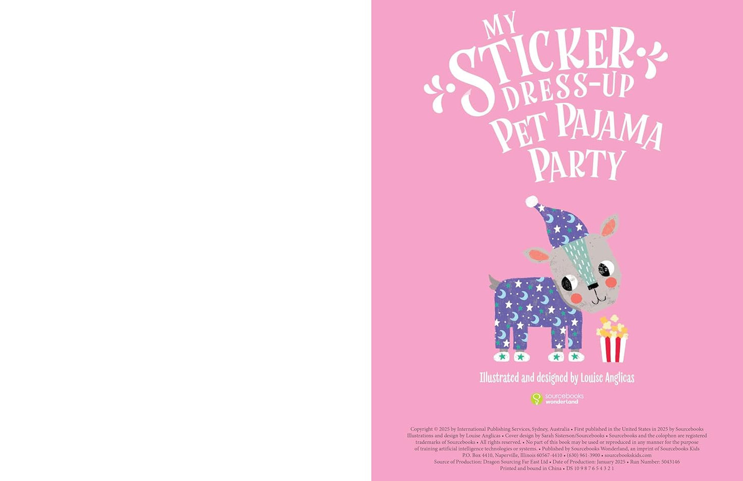 My Sticker Dress-Up: Pet Pajama Party!: Awesome Activity Book with 400+ Stickers