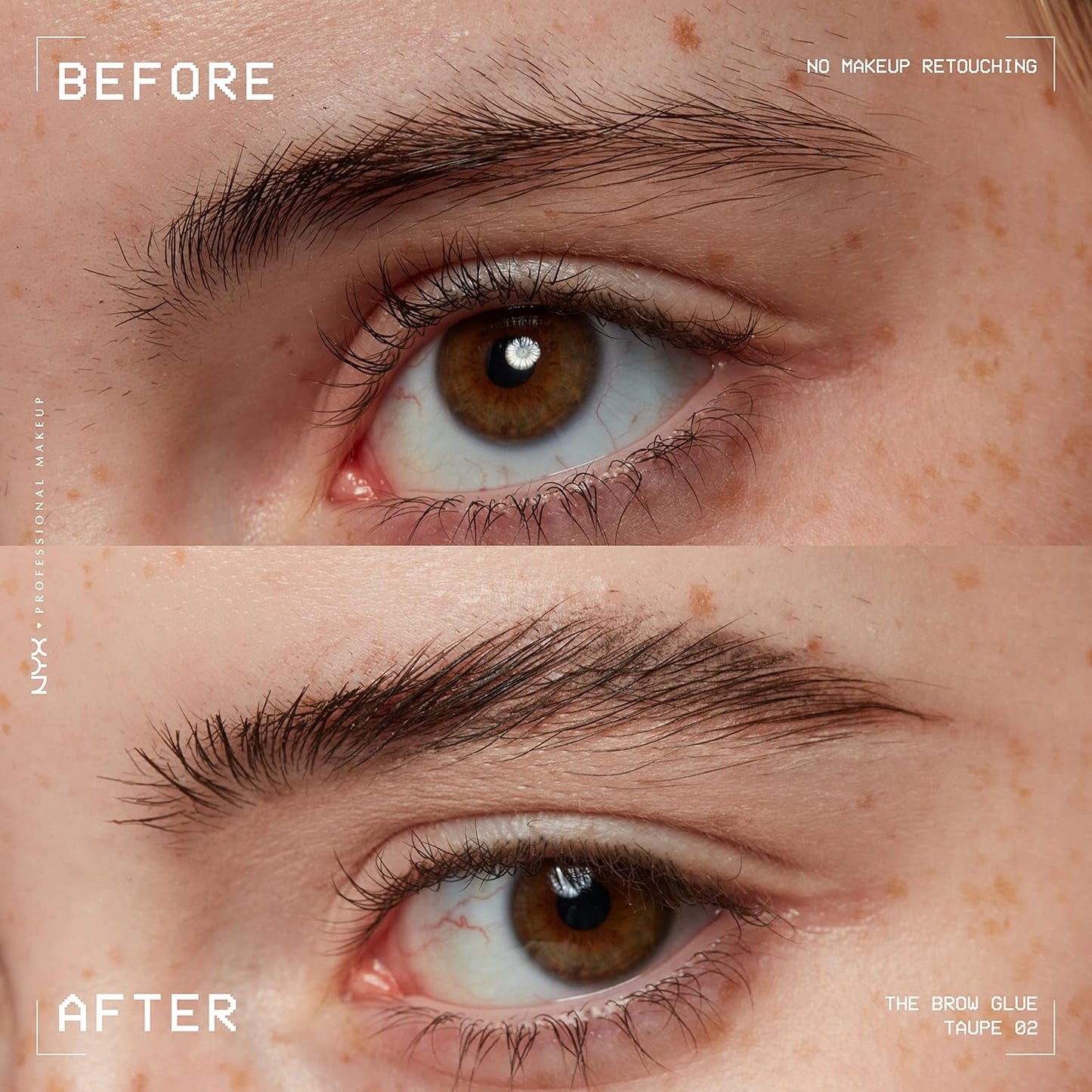 the Brow Glue, Extreme Hold Tinted Eyebrow Gel - Taupe