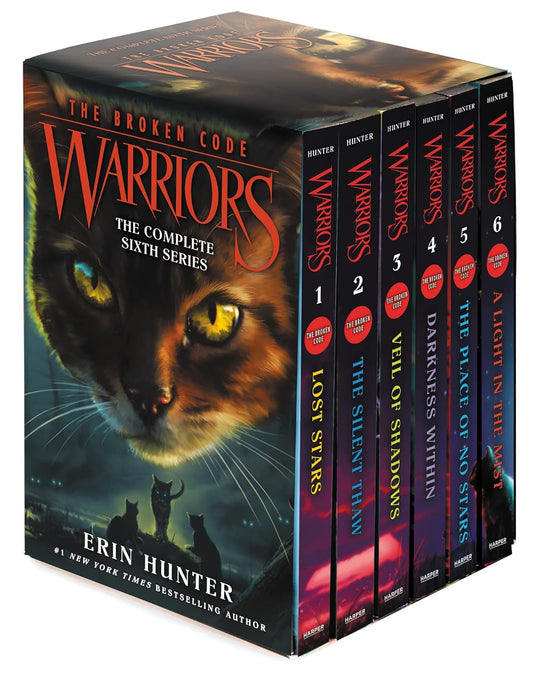 Warriors: the Broken Code Box Set: Volumes 1 to 6