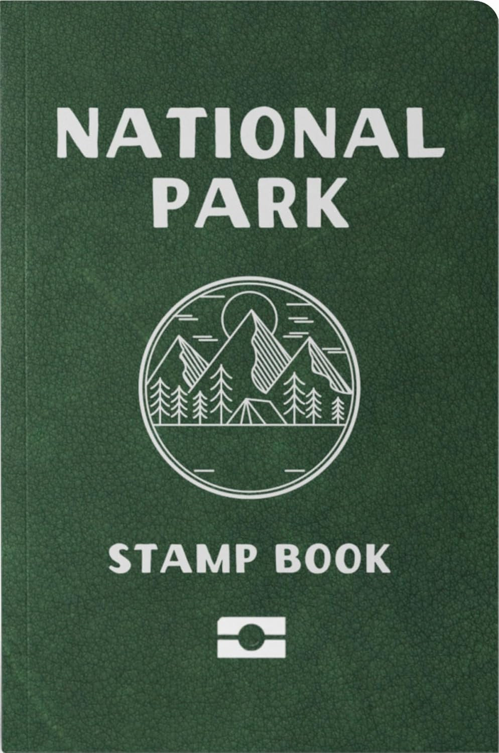National Parks Stamp Book with Sticker Set: Passport-Sized National Park Book wi