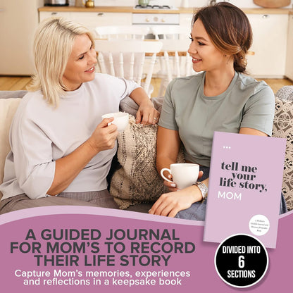 Tell Me Your Life Story, Mom: a Mother’S Guided Journal and Memory Keepsake Book