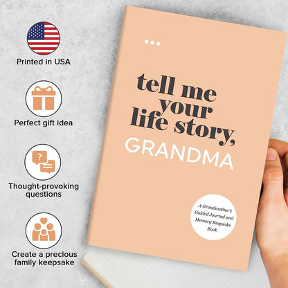 Tell Me Your Life Story, Grandma: a Grandmother’S Guided Journal and Memory Keep
