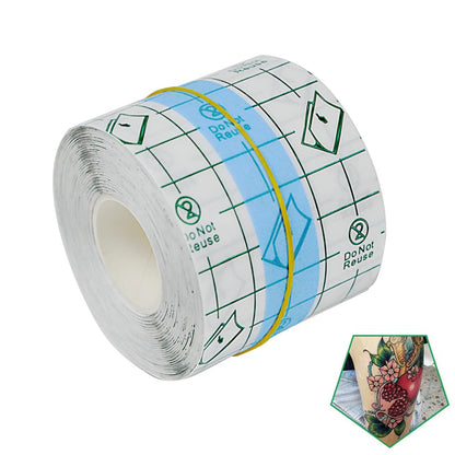 Tattoo Aftercare Bandage Roll 2"X 10 Yard - Waterproof Transparent Film for Tatt