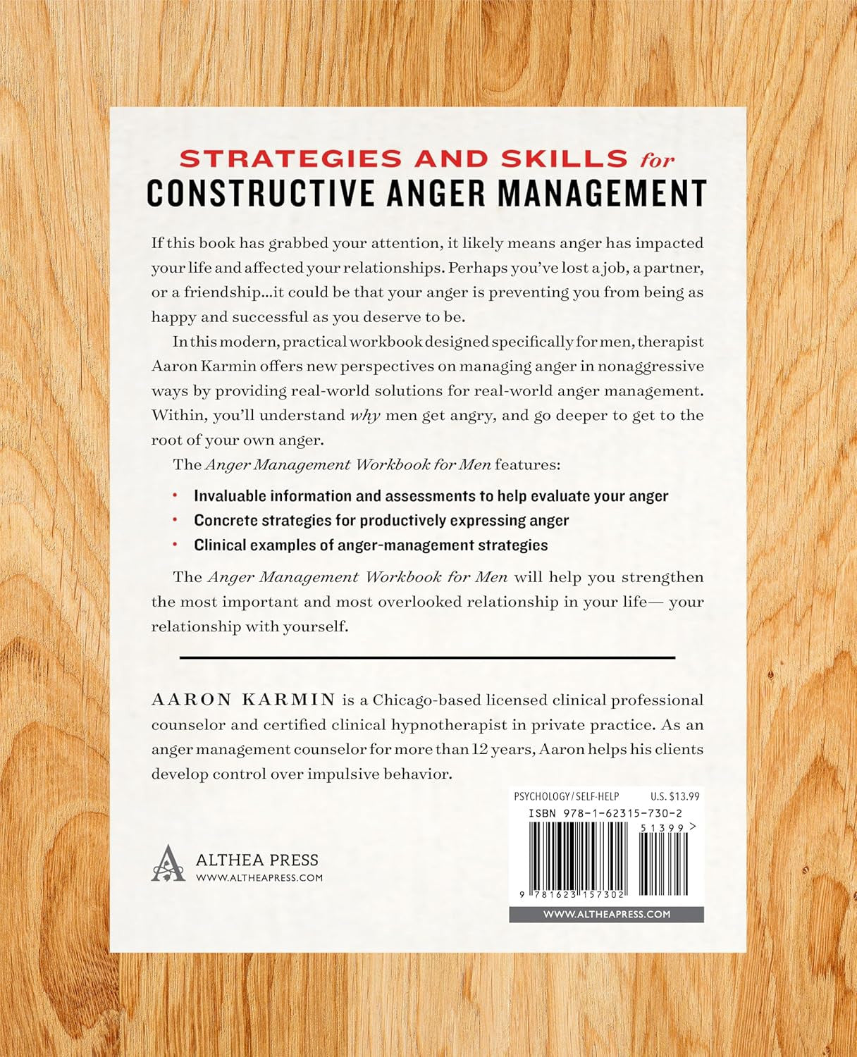 Anger Management Workbook for Men: Take Control of Your Anger and Master Your Em