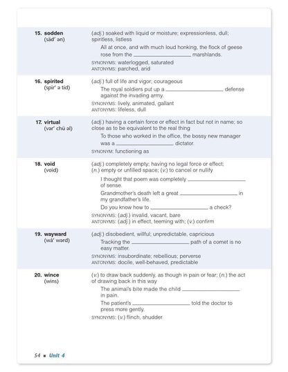 Vocabulary Workshop Level B