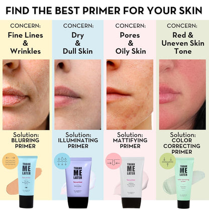 Thank Me Later Blurring Face Primer SPF 30 – Lightweight, Hydrating Makeup Prime