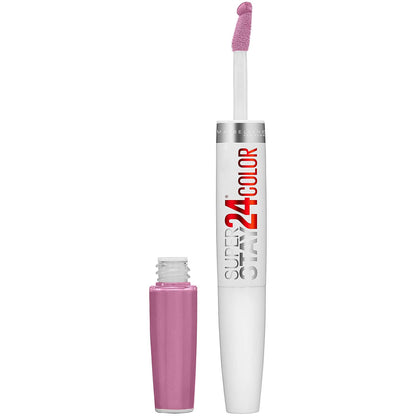 Superstay 24 2-Step Liquid Lipstick Makeup, Lasting Lilac, 1 Kit