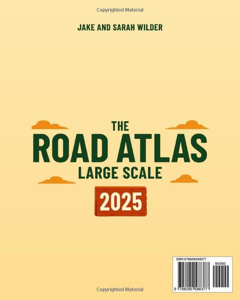 The Road Atlas Large Scale: Explore America’S Best RV Routes, Scenic Stops & Cam