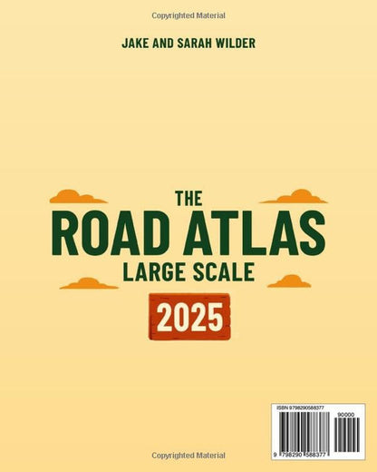 The Road Atlas Large Scale: Explore America’S Best RV Routes, Scenic Stops & Cam