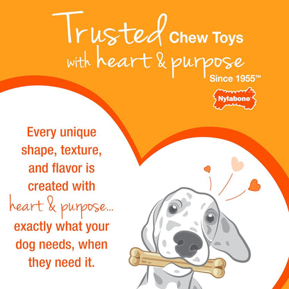 Textured Ring Power Chew Toy for Small Dogs, Durable Dog Toys for Aggressive Che