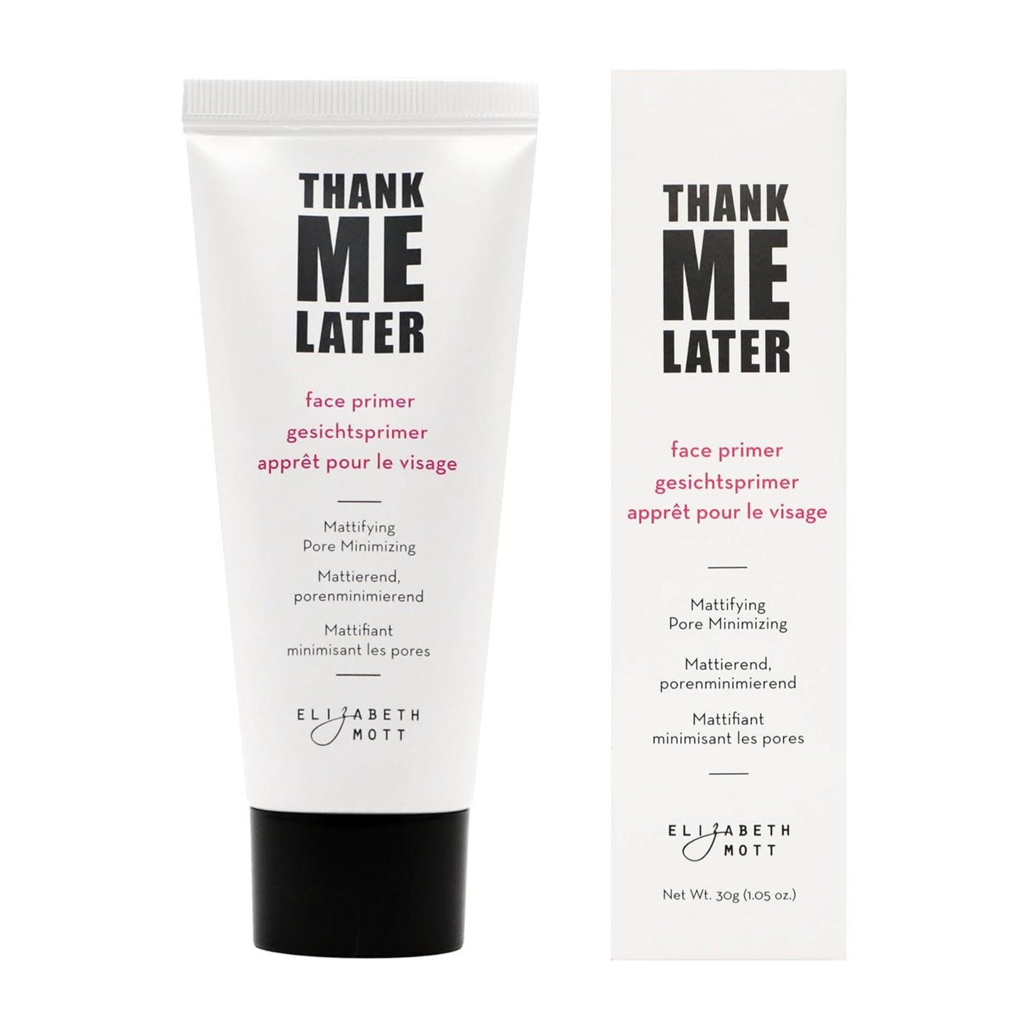 Thank Me Later Face Primer - Mattifying Makeup Base Primer for Shine and Oil Con