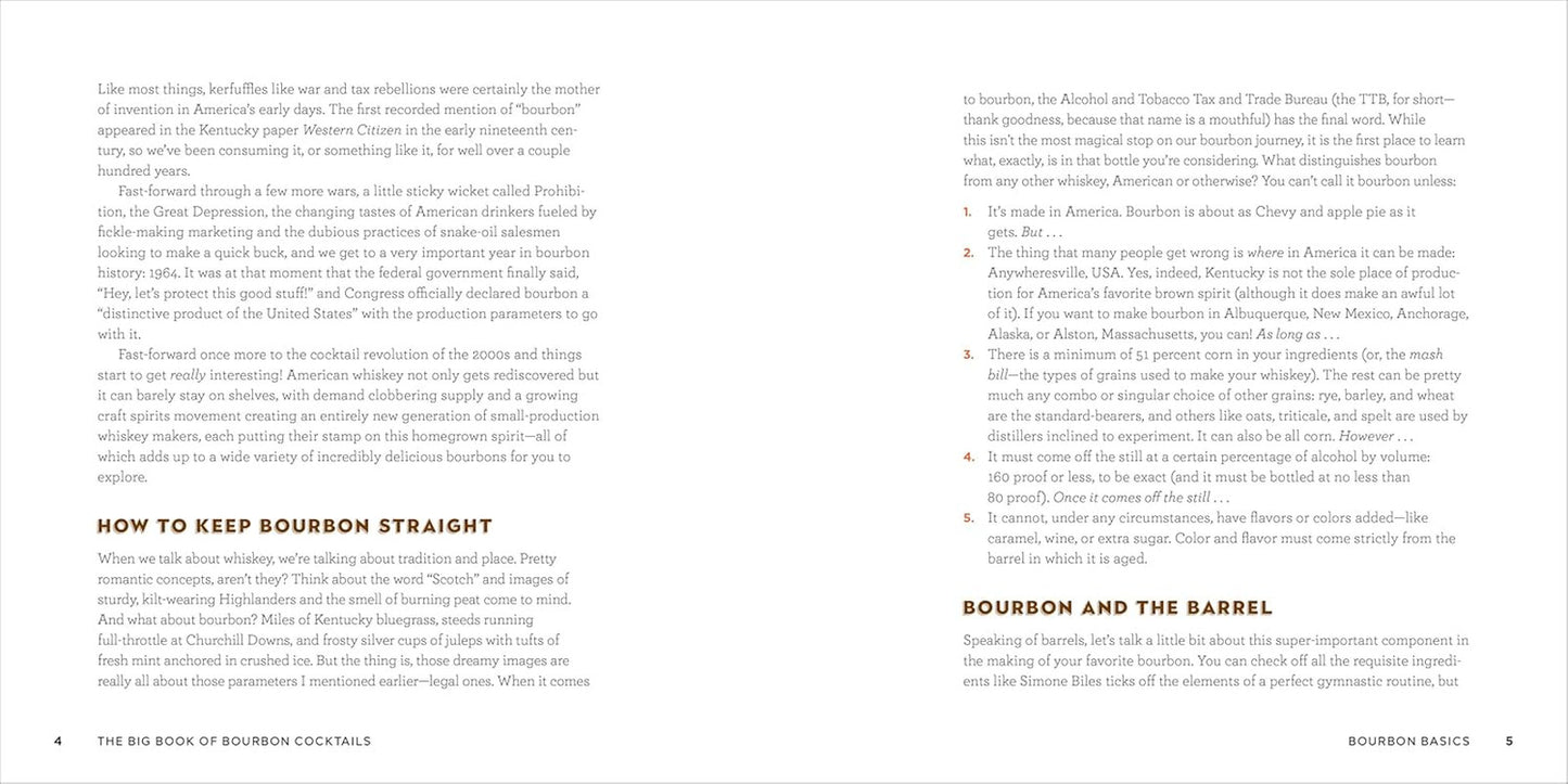 The Big Book of Bourbon Cocktails: 100 Timeless, Creative & Tempting Recipes