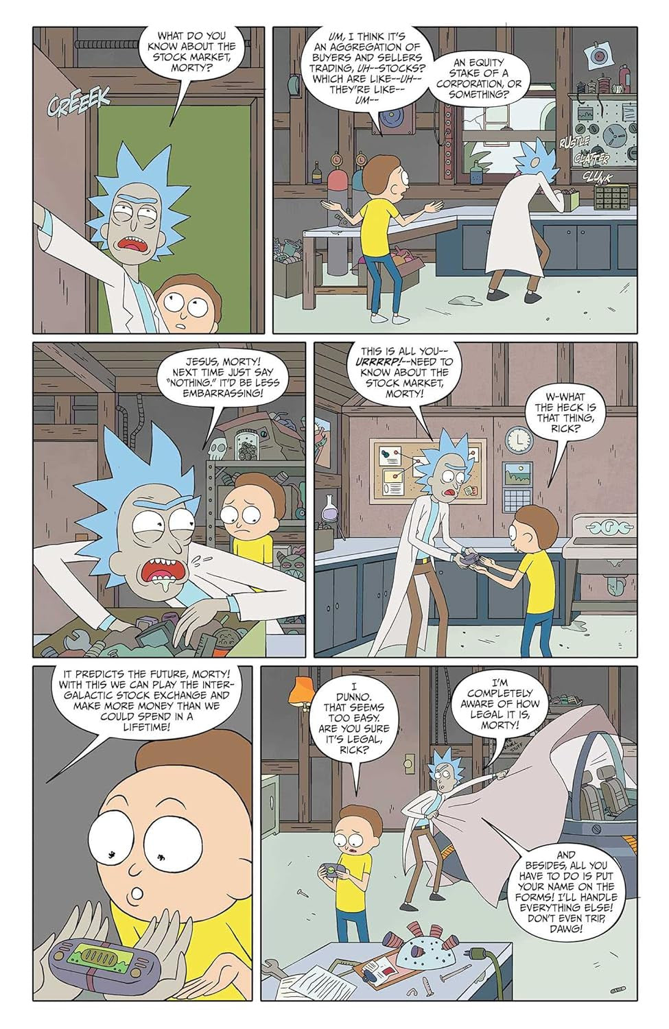 Rick and Morty Compendium Vol. 1