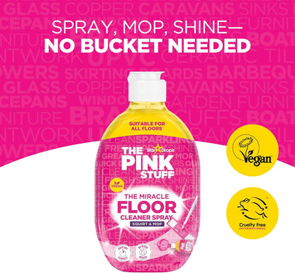 the Miracle Floor Cleaner Spray - Squirt and Mop