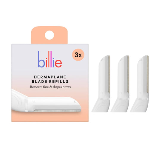 - Dermaplane Refill Blades - Stainless Steel Blades with Safety Micro-Guards - N