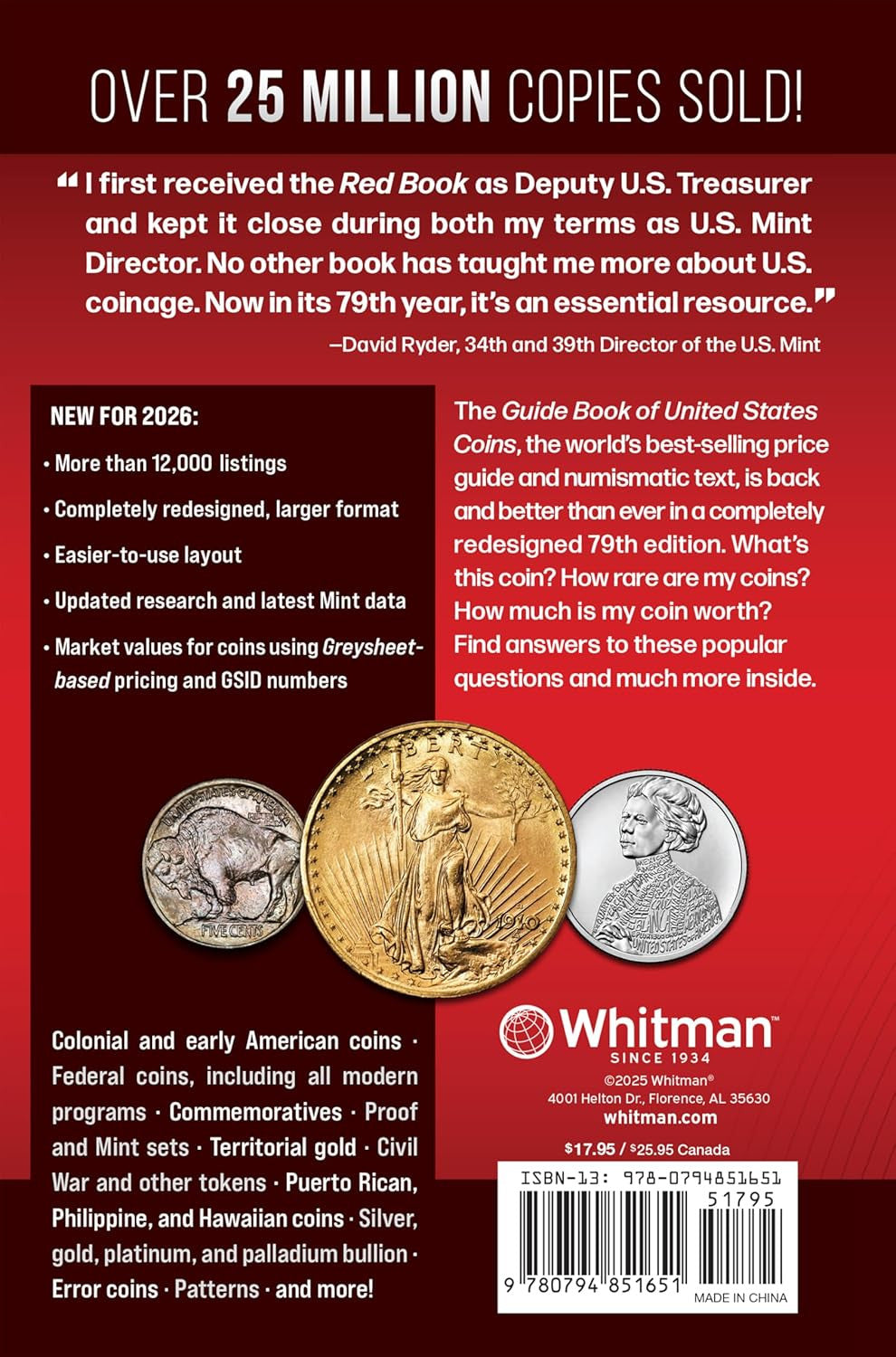 The 2026 Red Book: a Guide Book of United States Coins