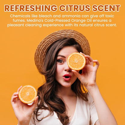 Orange Oil Cleaner & Degreaser Concentrate - All Purpose Orange Oil Cleaner, Cab