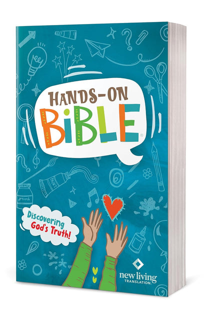 NLT Hands-On Bible for Kids, 3Rd Edition (Softcover): Full-Color, Family Activit