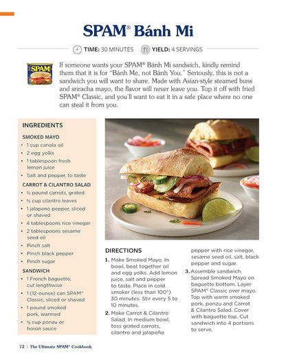 The Ultimate SPAM Cookbook: 100+ Quick and Delicious Recipes from Traditional to