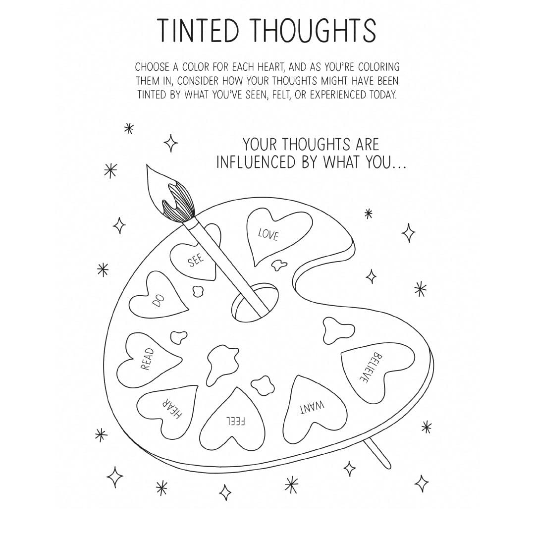 Out of Your Mind: a Journal and Coloring Book to Distract Your Anxious Mind (Anx