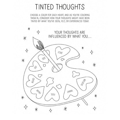Out of Your Mind: a Journal and Coloring Book to Distract Your Anxious Mind (Anx