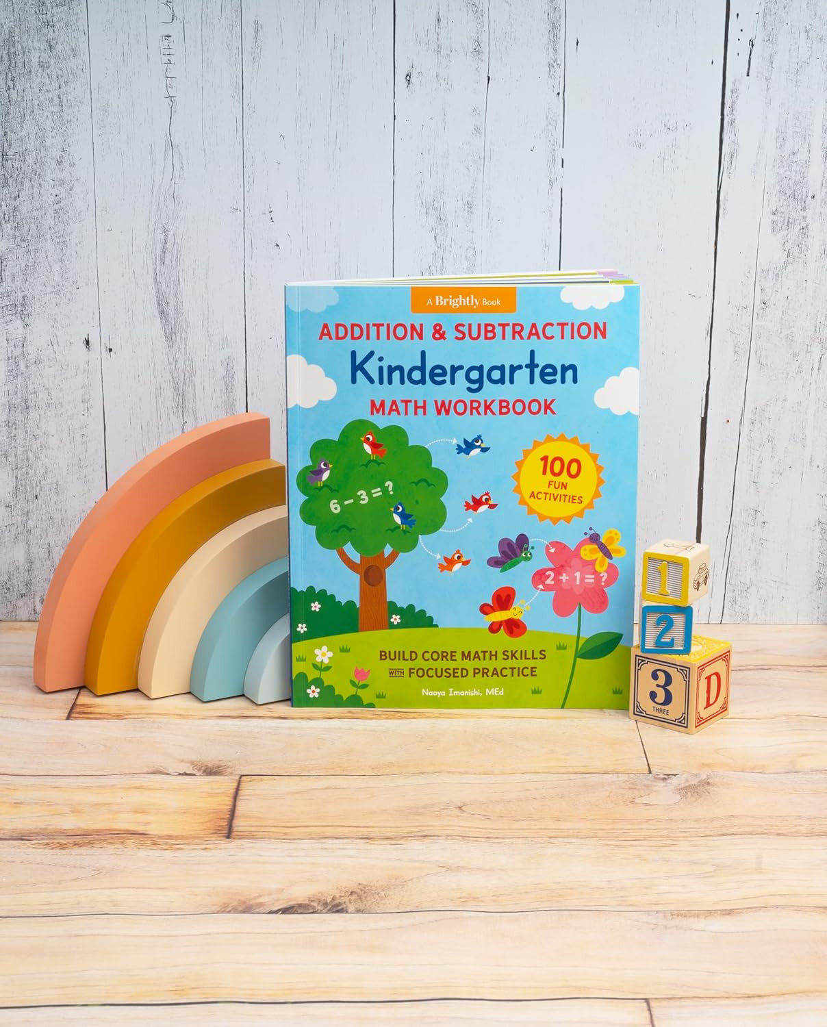 Addition and Subtraction Kindergarten Math Workbook: 100 Fun Activities to Build