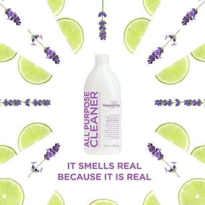 Sweet Lavender + Lime Biodegradable All-Purpose Cleaner Concentrate, 25 Ounce