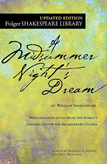 A Midsummer Night'S Dream (Folger Shakespeare Library)