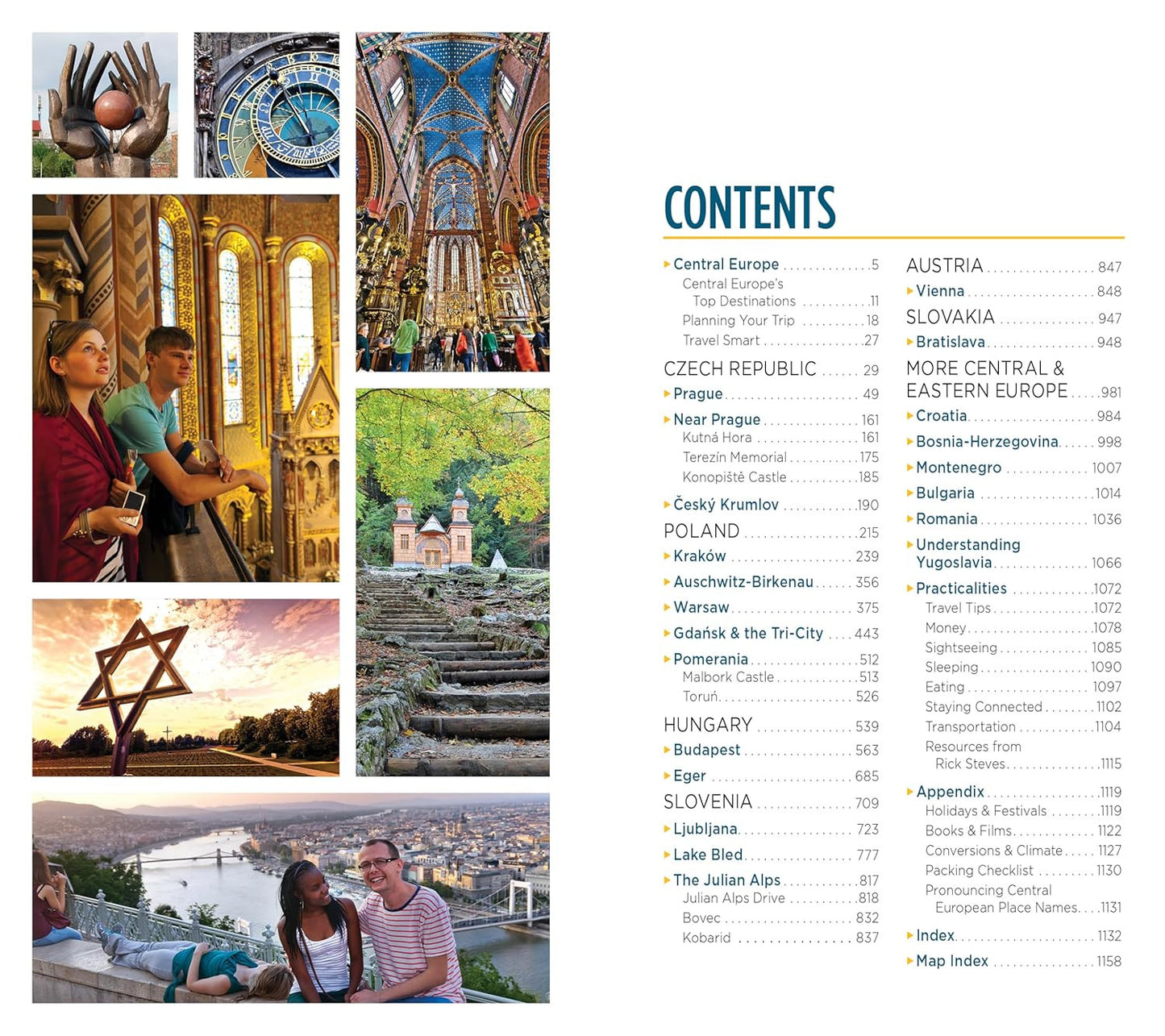 Rick Steves Central Europe: the Czech Republic, Poland, Hungary, Slovenia & More
